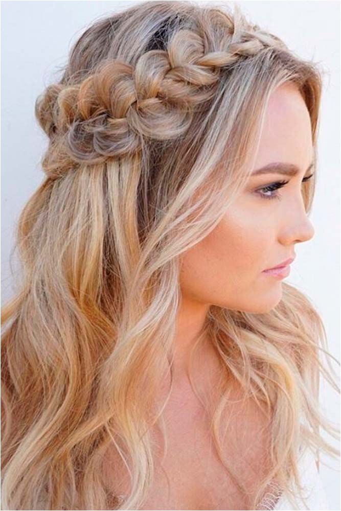 86 half up half down bridesmaid hairstyles stylish ideas for brides