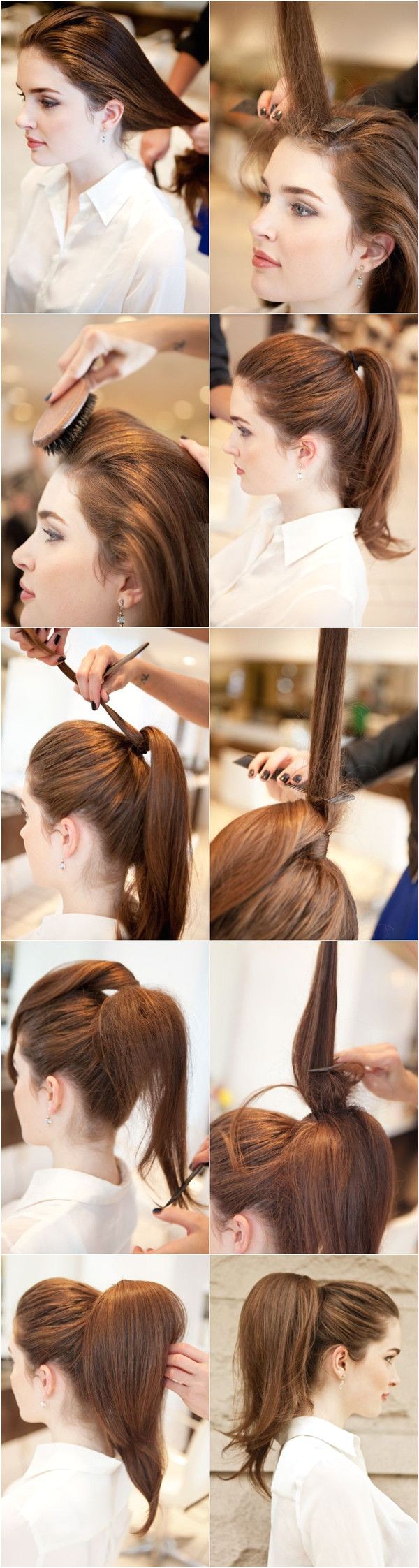 5 hacks and tutorials on how to make a fuller ponytail