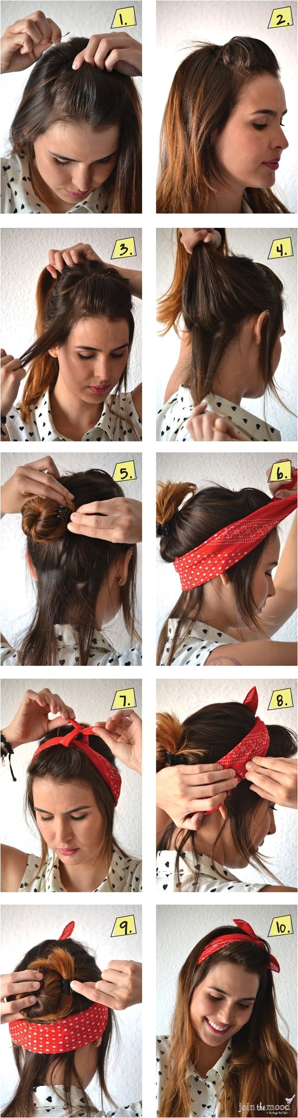 16 beautiful hairstyles with scarf and bandanna