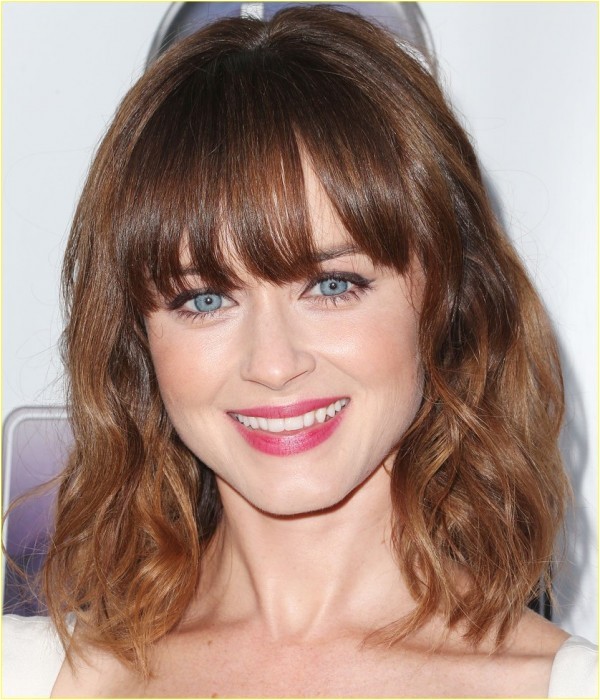easy hairstyles with bangs 2