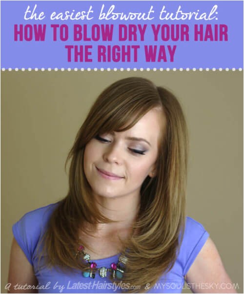 how to blow dry hair