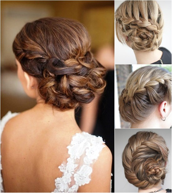 french braided hairstyle