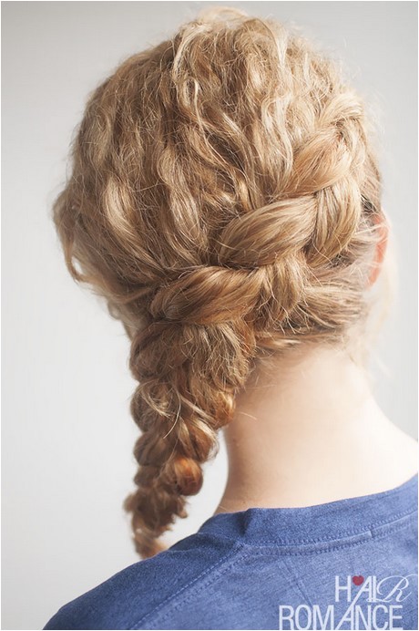 simple braids for thick hair