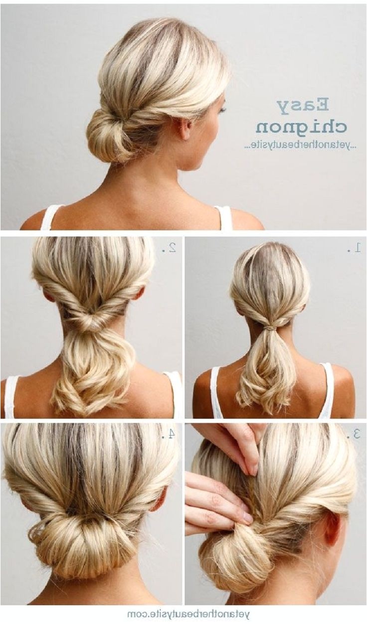 professional bun hairstyles