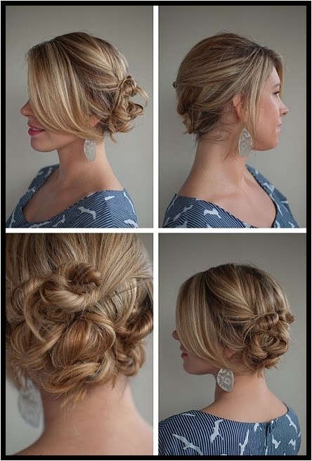 top 6 easy casual updos for long hair