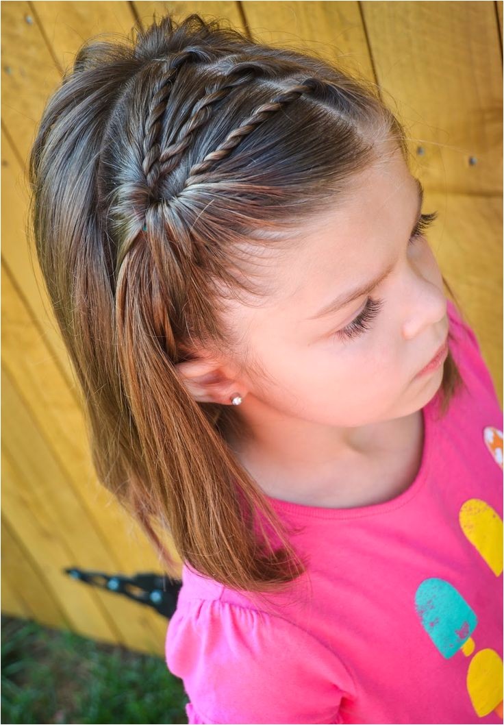 20 easy and cute hairstyles for little girls