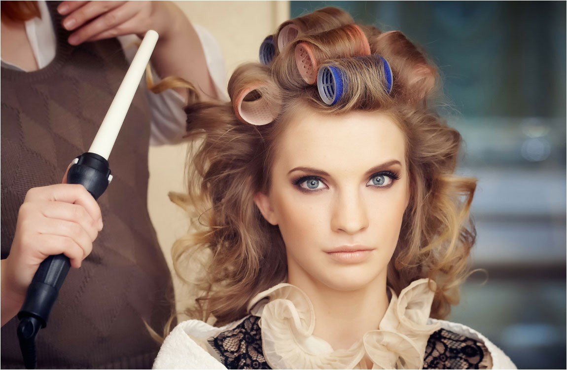 curling iron short hair