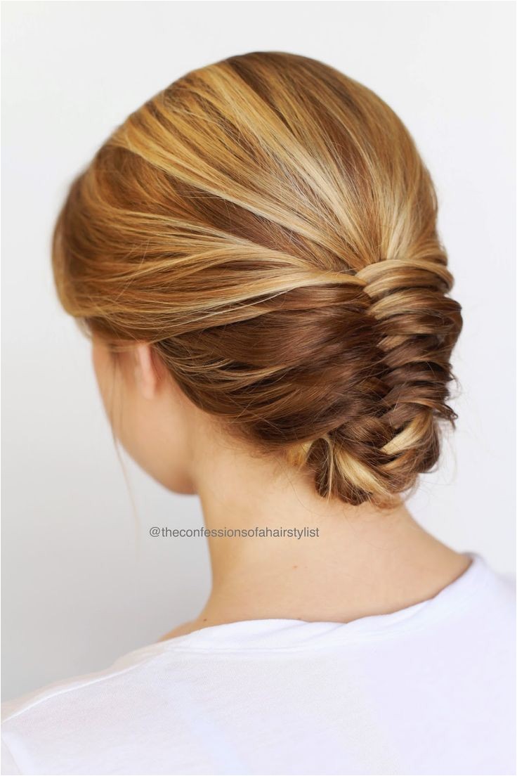 fishtail updo