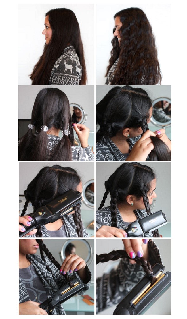 simple hairstyles that you can achieve with a flat iron
