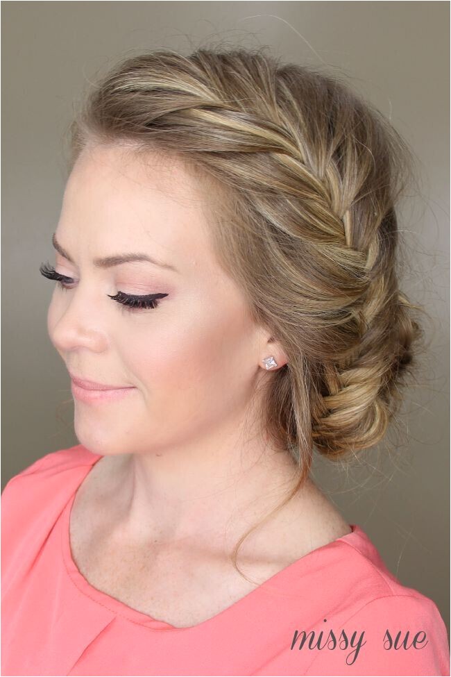 all new french braid updo hairstyles