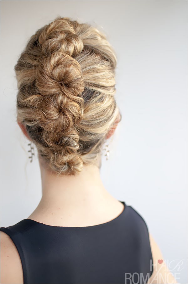 curly hair tutorial the french roll twist and pin hairstyle