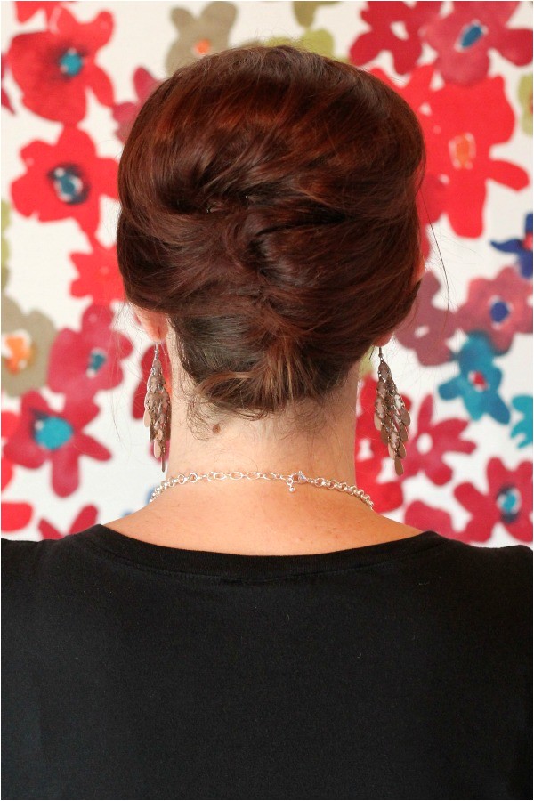 french twist hairstyle