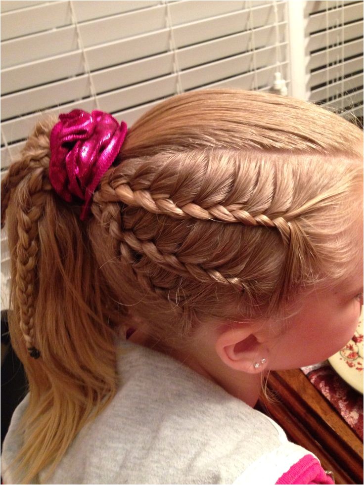 easy gymnastics meet hairstyles