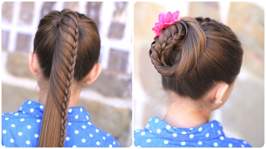 easy hairstyles for gymnastics meets