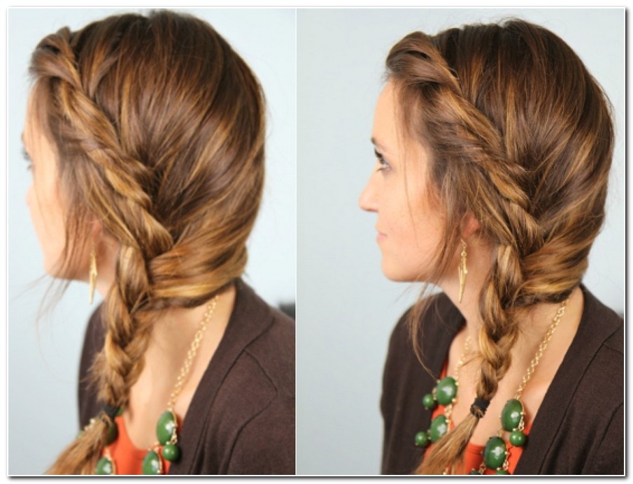 easy hairstyles at home for long hair