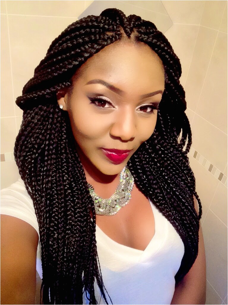 cool box braids hairstyles 2016