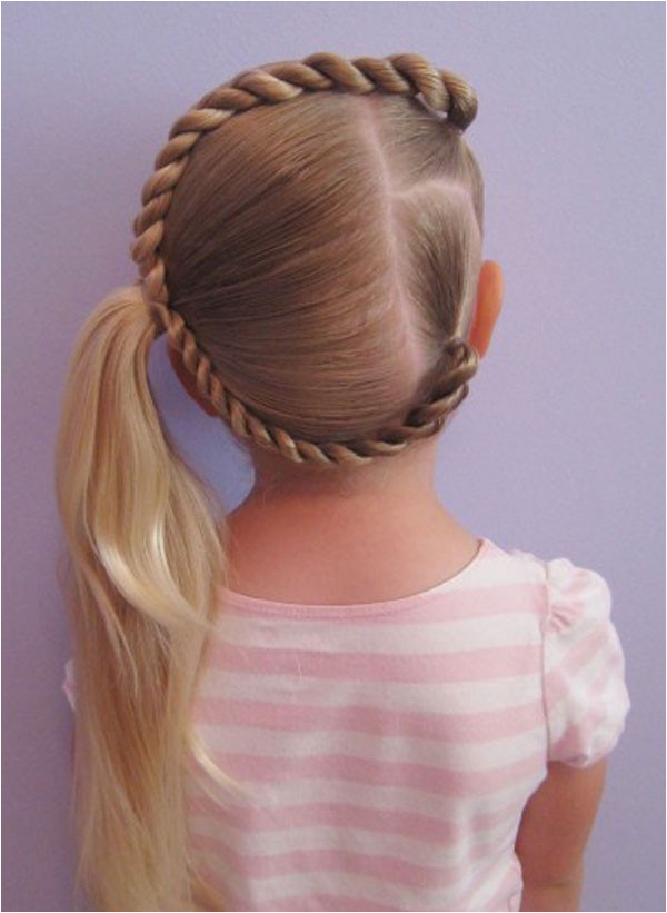 letter hair fun for little kid 14