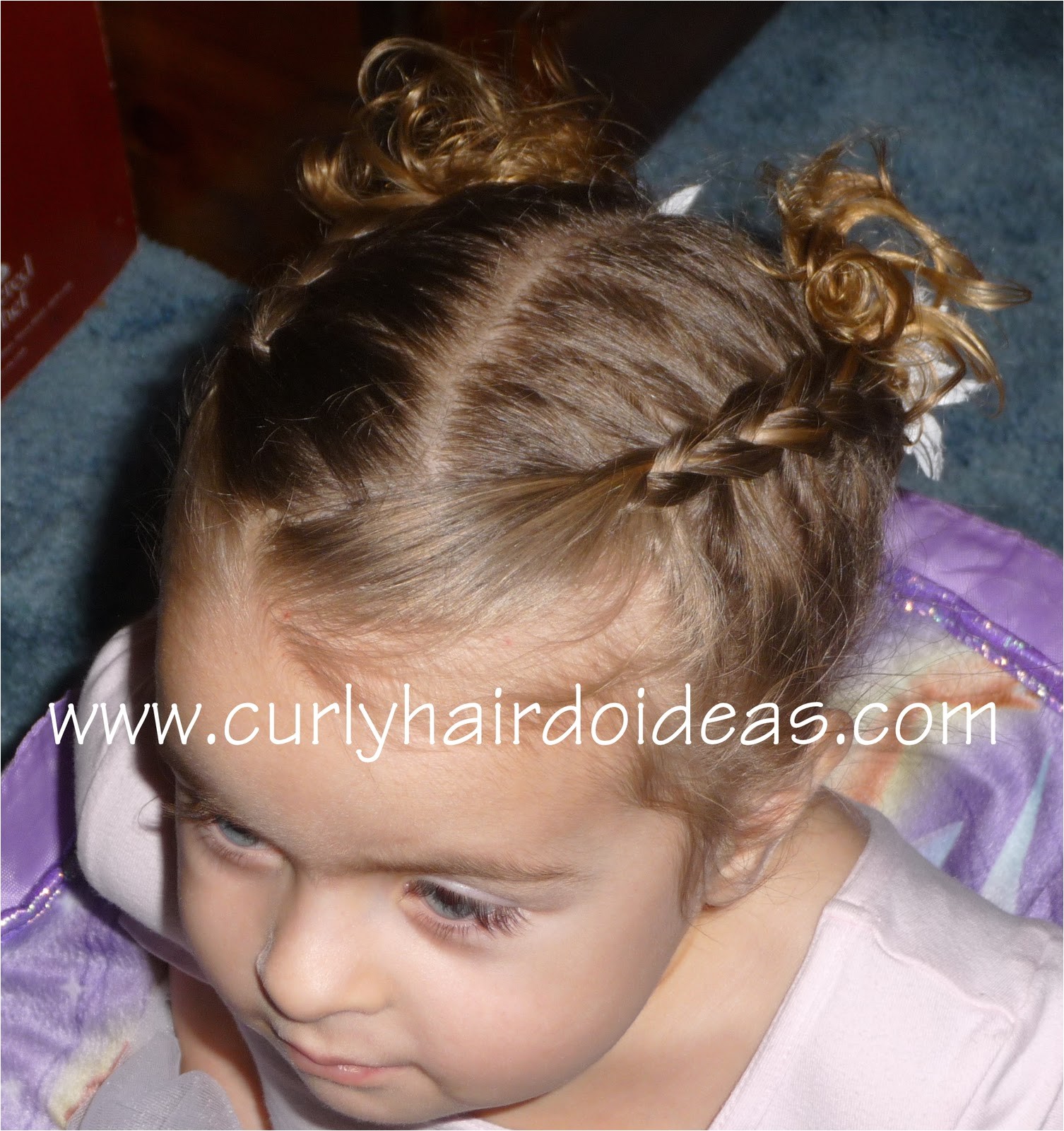 toddler dance hairstyle