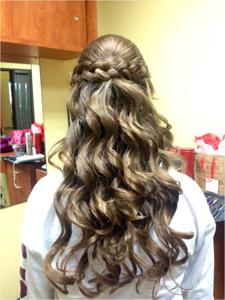 cute hairstyles for middle school dance