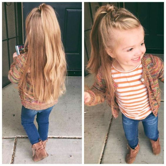 30 cute and easy easy little girl hairstyles