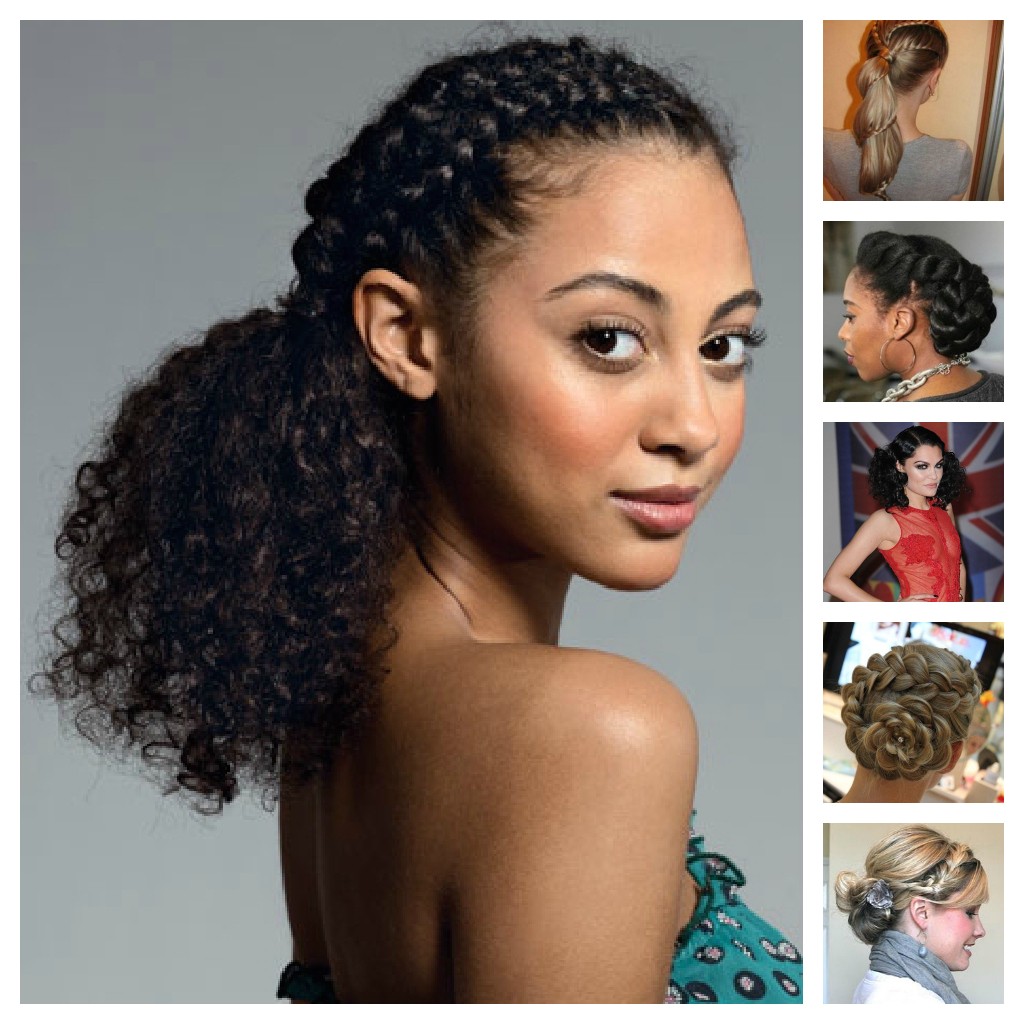 hairstyles for long curly hair for school