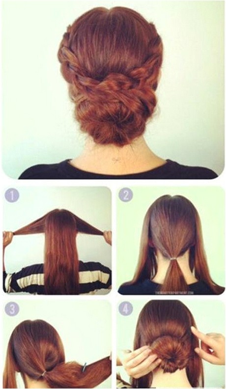 simple hairstyles for long hair step by step