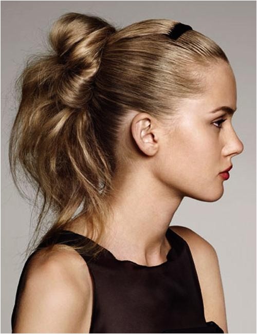 updos for long thick straight hair