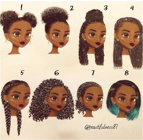 mixed girl hairstyles