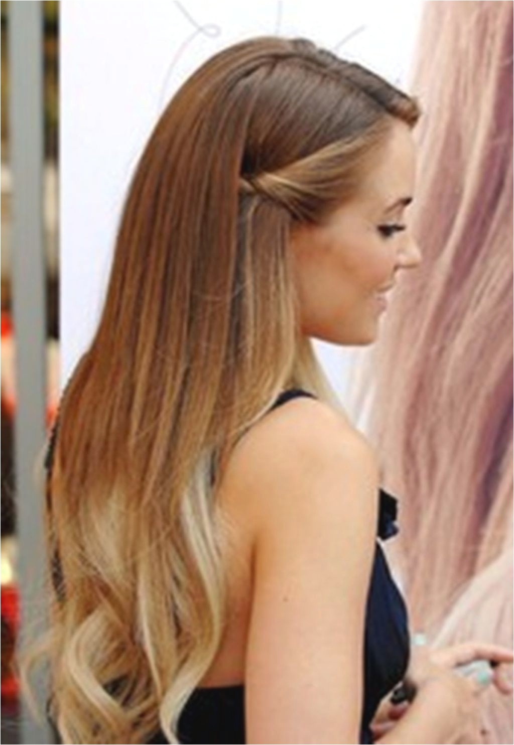 easy straight hairstyles