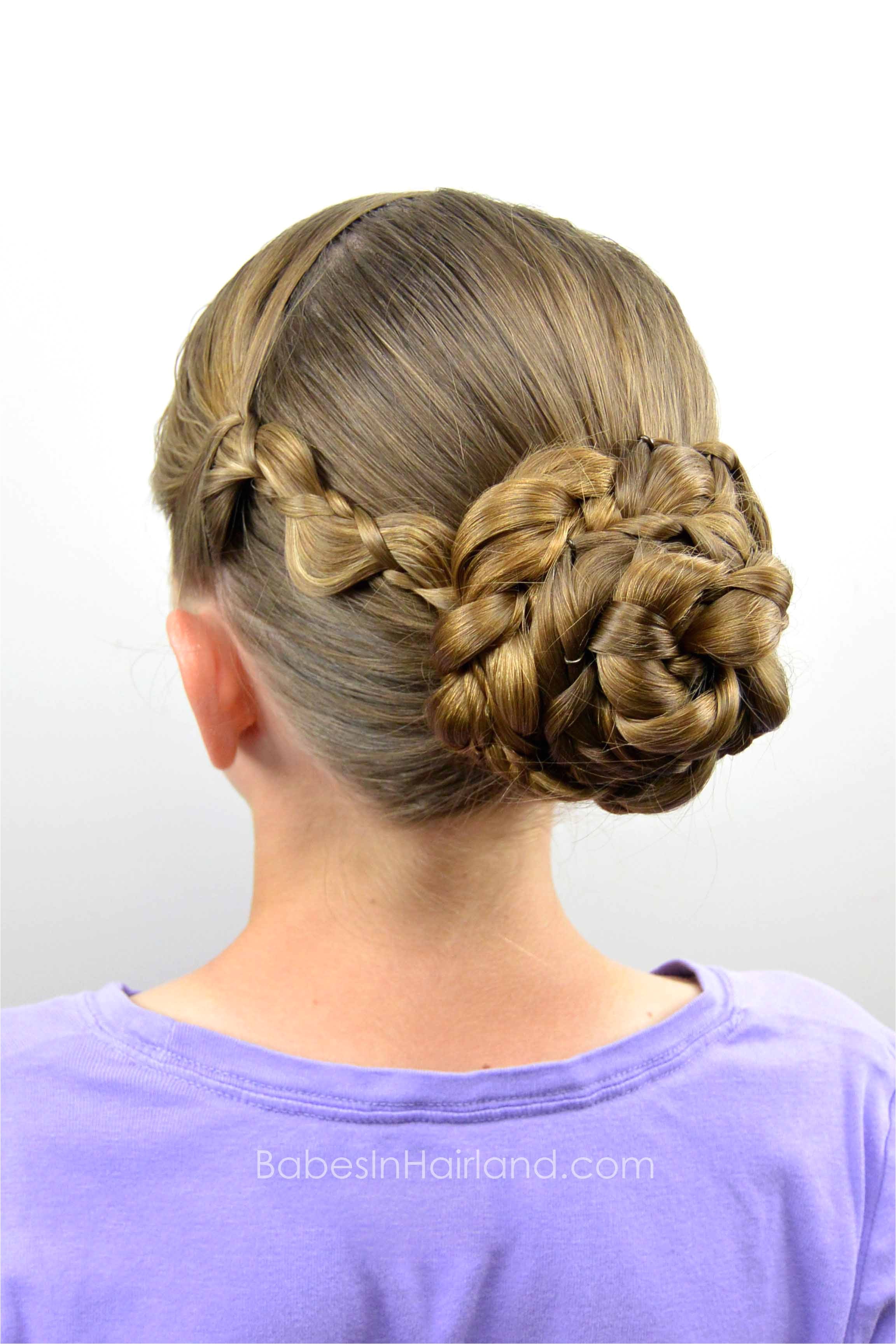 easy braided hairstyle for summer
