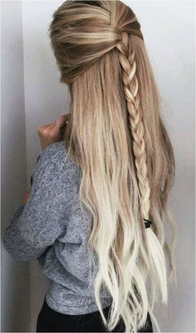 cute easy party hairstyles for long thick hair for school