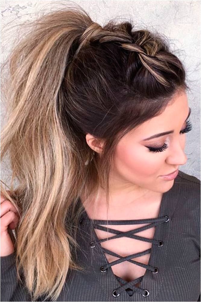 59 easy ponytail hairstyles for school ideas