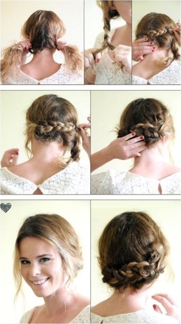 easy diy hairstyles for medium and long hair