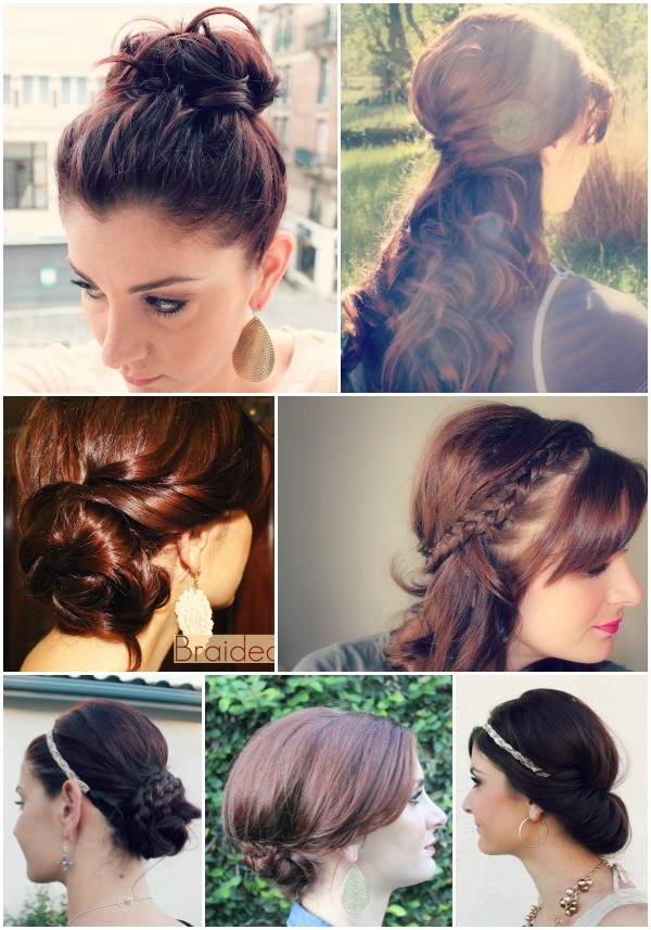 15 hairstyles you can do in less than 5 minutes
