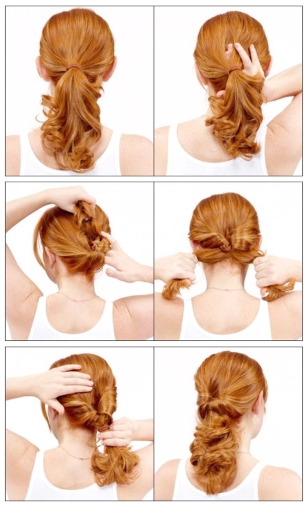 easy hairstyles to do in just 5 minutes or less