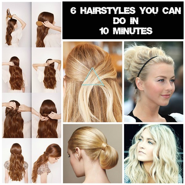 6 easy hairstyles mums go