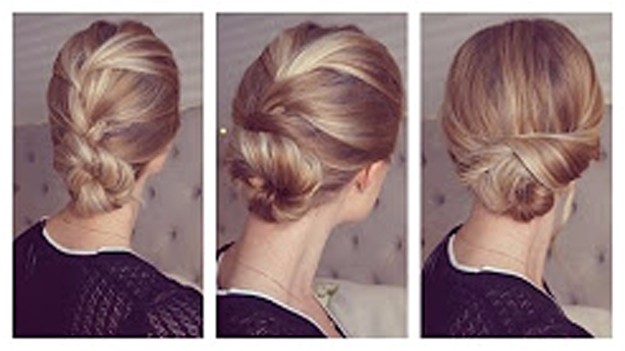 quick easy updo hairstyles