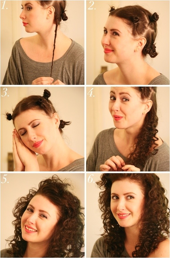 a great collection of 35 heatless hairstyle tutorials