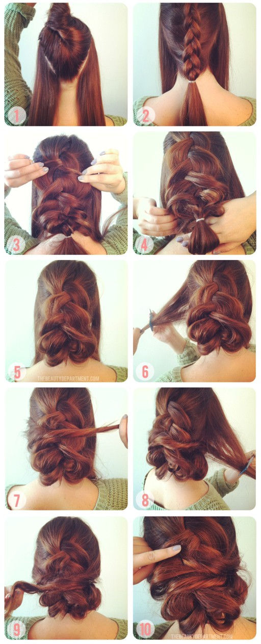 17 quick and easy diy hairstyle tutorials