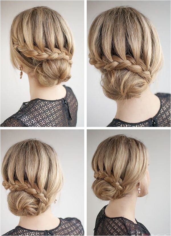 easy bun hairstyles for women