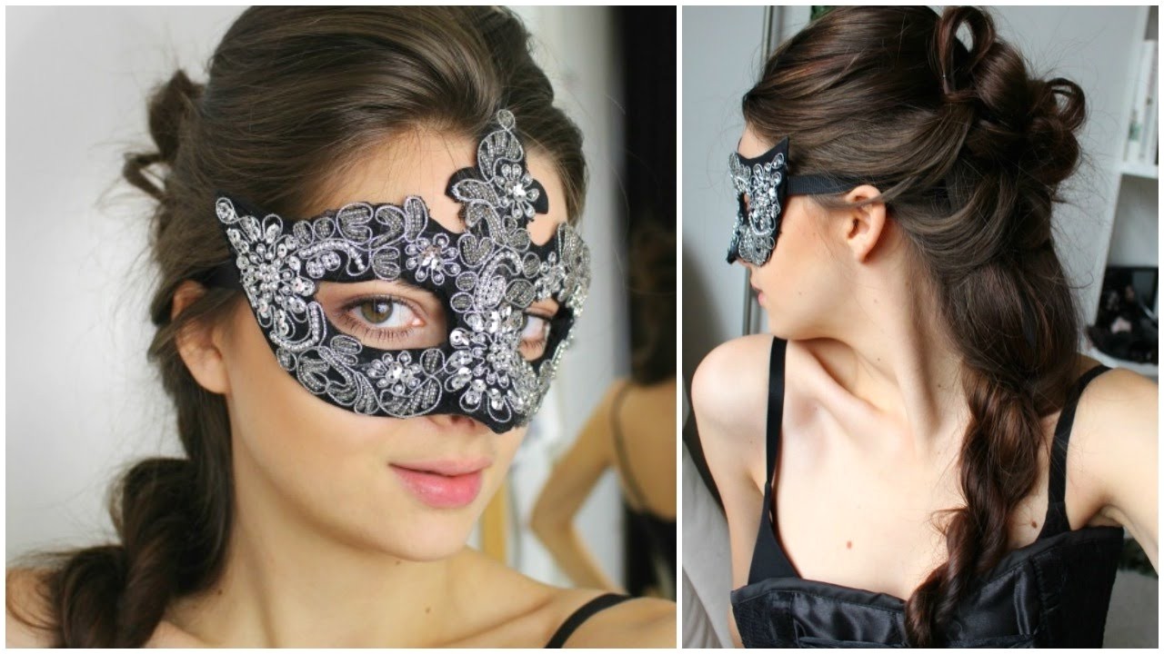 easy masquerade hairstyles