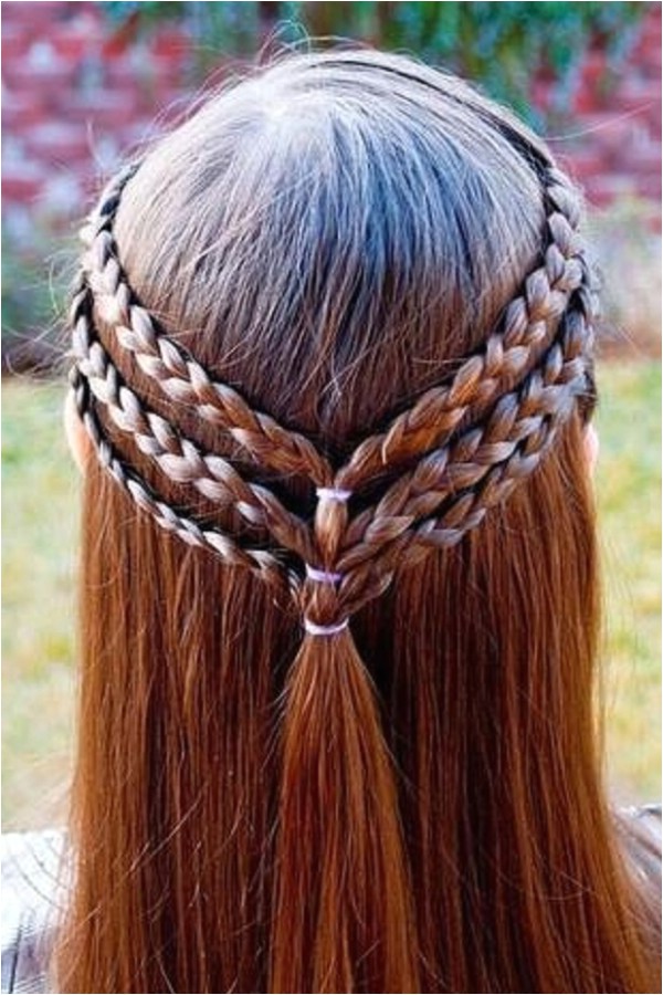 turn your braids into a beautiful renaissance look