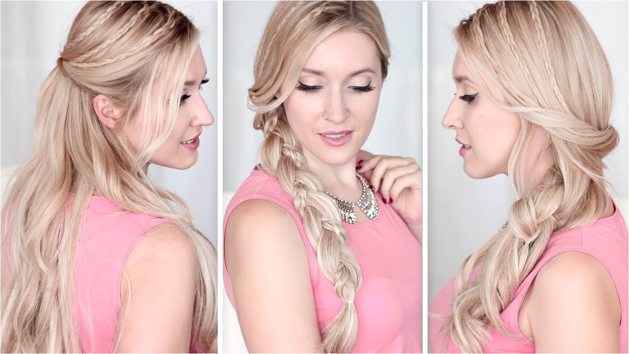 nice simple hairstyles for school