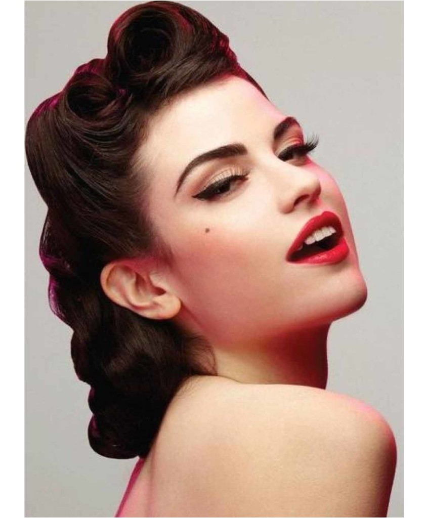 50s hairstyles for long hair easy