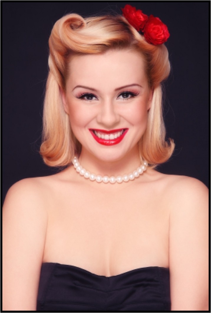 easy pin up hairstyles for medium hair you should really give a try
