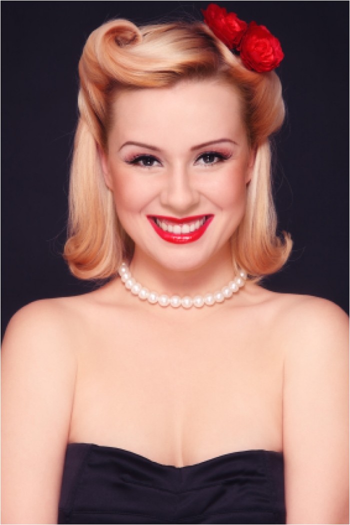 pin up hairstyles for long hair can