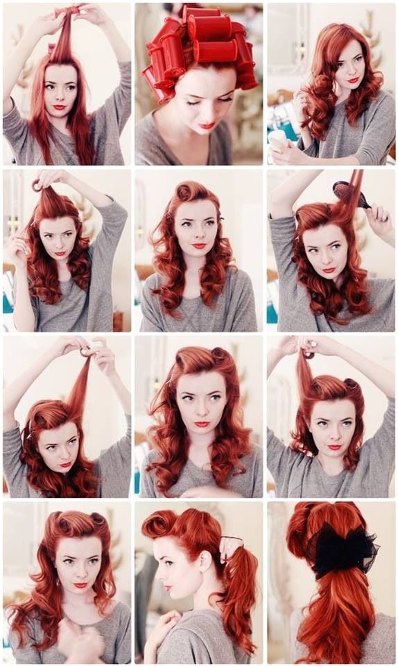 rockabilly hair