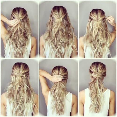 step by step hairstyles for long hair