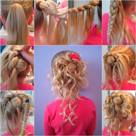 steps of making hairstyles