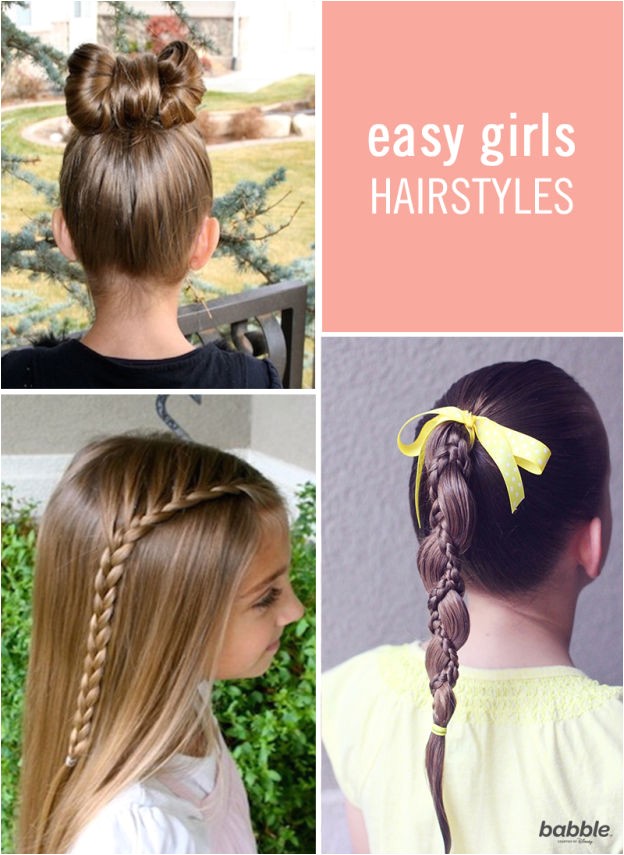 25 quick easy hairstyles for little girls